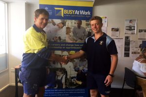 Hayden keen to continue the carpentry tradition