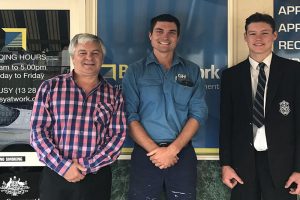 Lachlan’s ready for a big future in the building industry