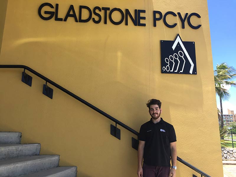 Parker was offered a fulltime position at the Gladstone PCYC