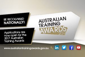 Get your business in the running for the 2017 Australian Training Awards
