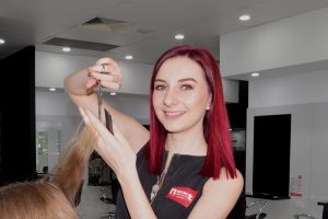 Elloyse Eldridge enjoys her work at Next International