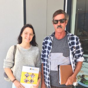 Katrina building a career in bricklaying