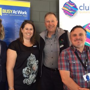 BUSY Assisting 50 of the Binna Burra Lodge Staff left unemployed after the fires