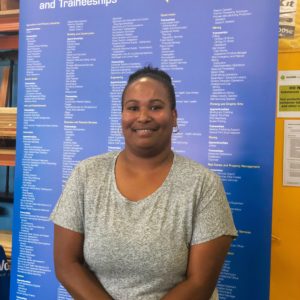 Hard-working mum comes out on top of her traineeship