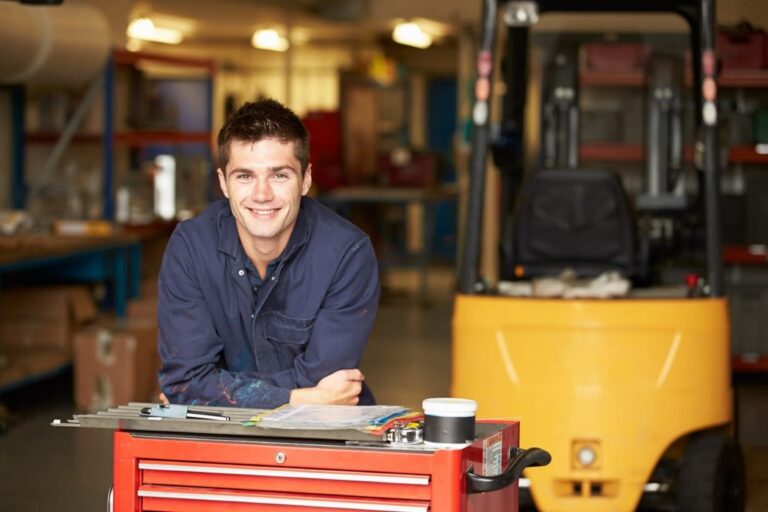Young-teenager-Apprentice in workshop